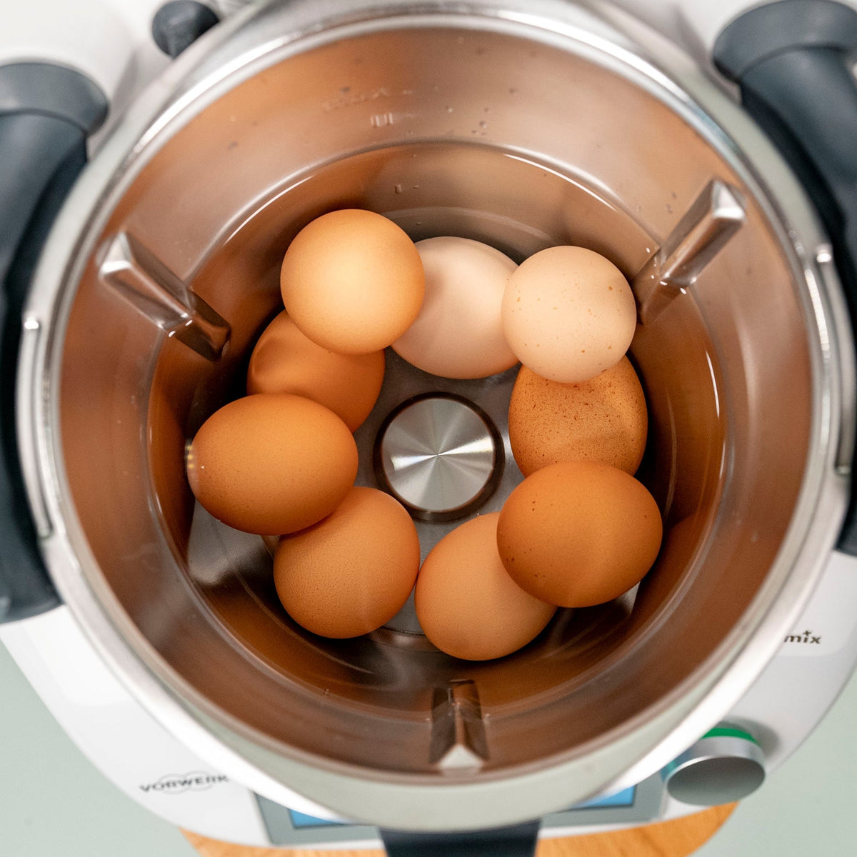 Viele Eier gleichzeitig kochen im Thermomix - Wundermix GmbH