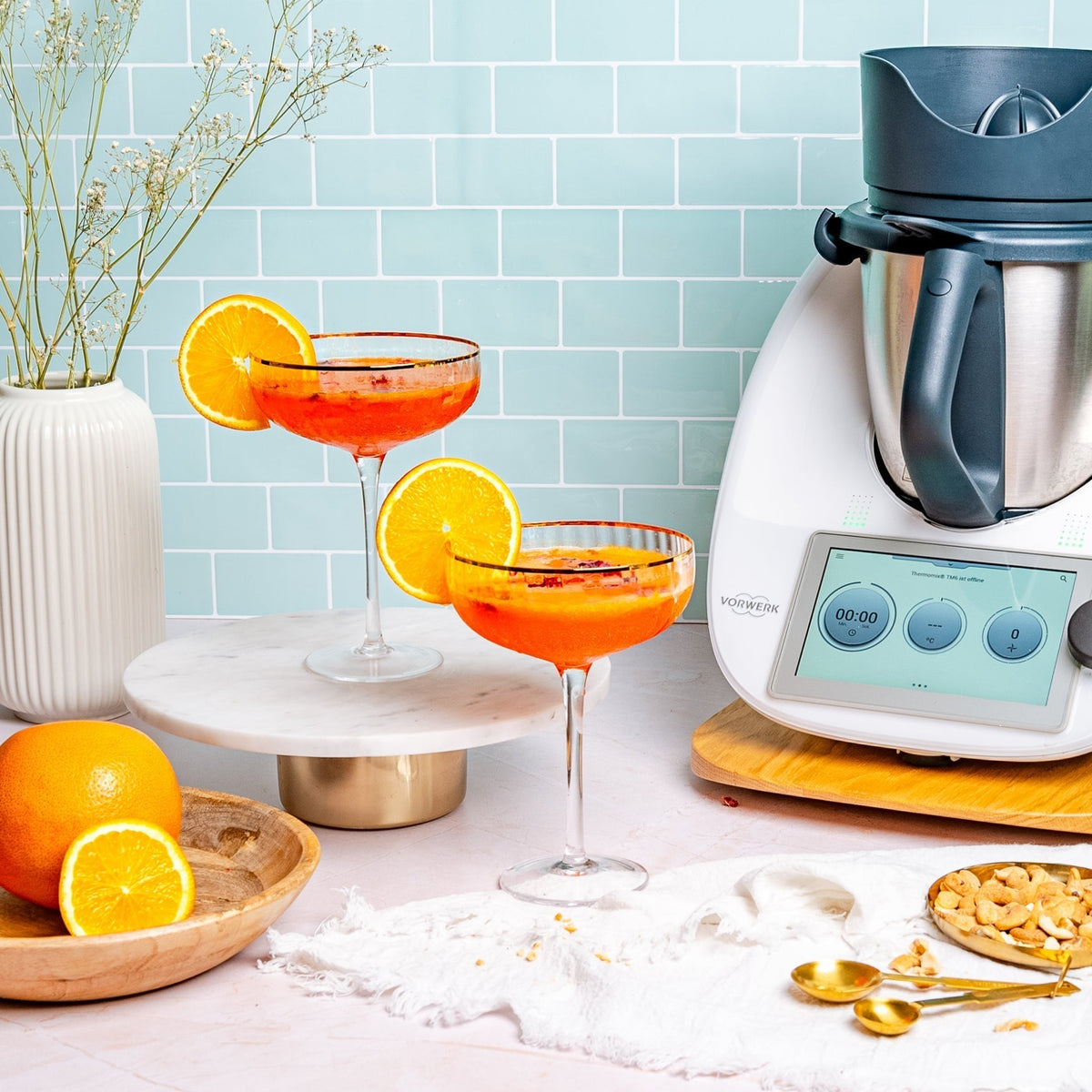 Frozen Aperol Spritz aus dem Thermomix - Wundermix GmbH