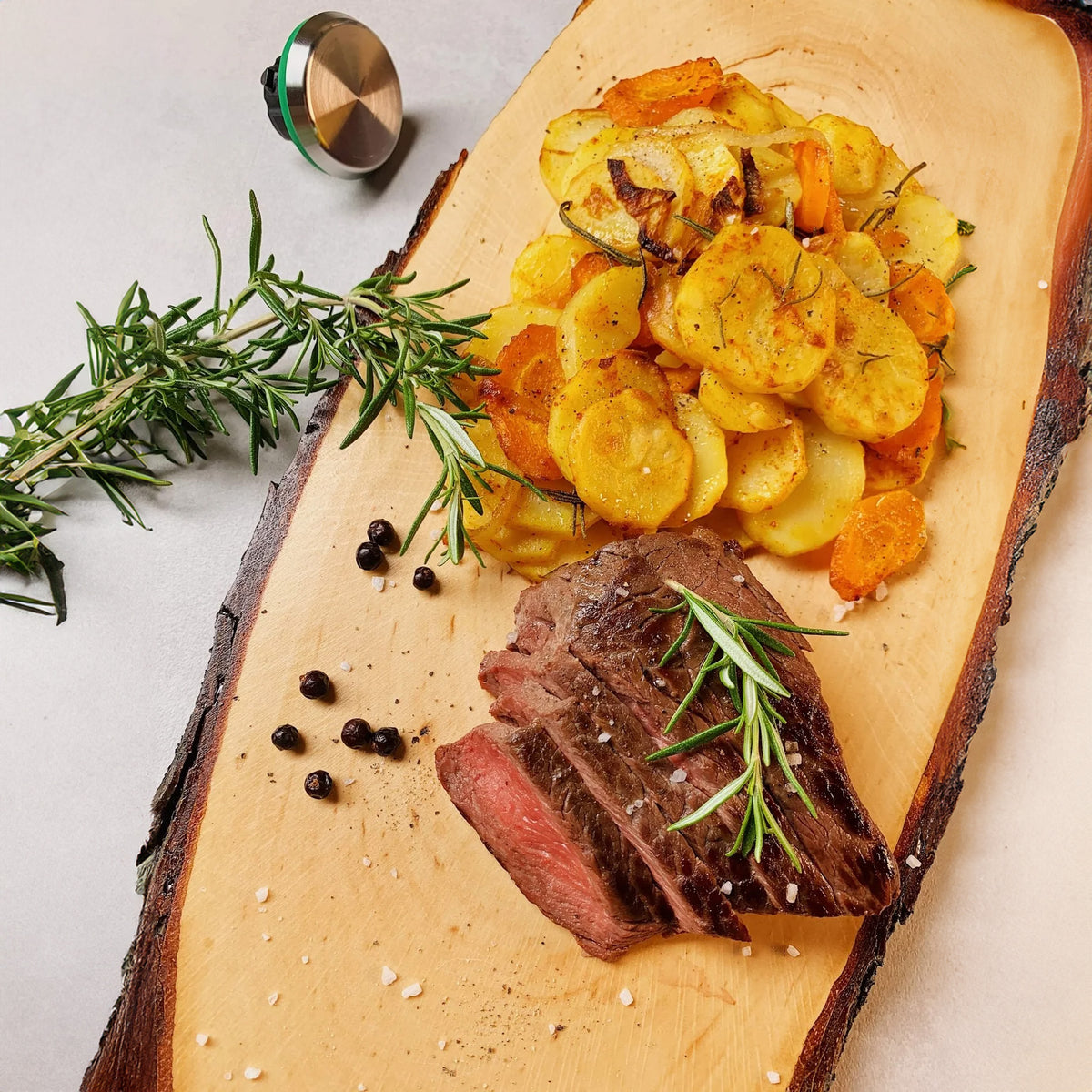 WunderCap-Rezept: Rindersteak à la Sous-vide mit WunderCap im Thermomix - Wundermix GmbH