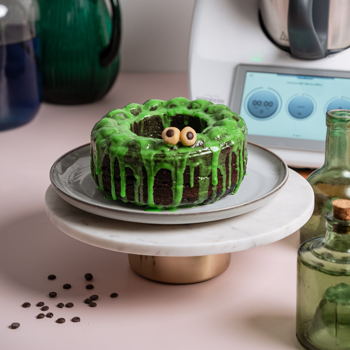 Schokoladiger Monsterkuchen gebacken im Varoma - Wundermix GmbH
