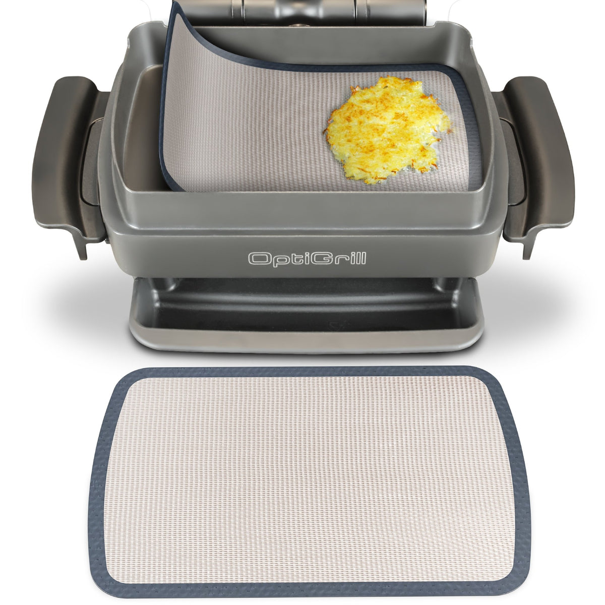 ZauberFry - Dauerbackmatten aus Silikon kompatibel mit Tefal OptiGrill - Wundermix GmbH