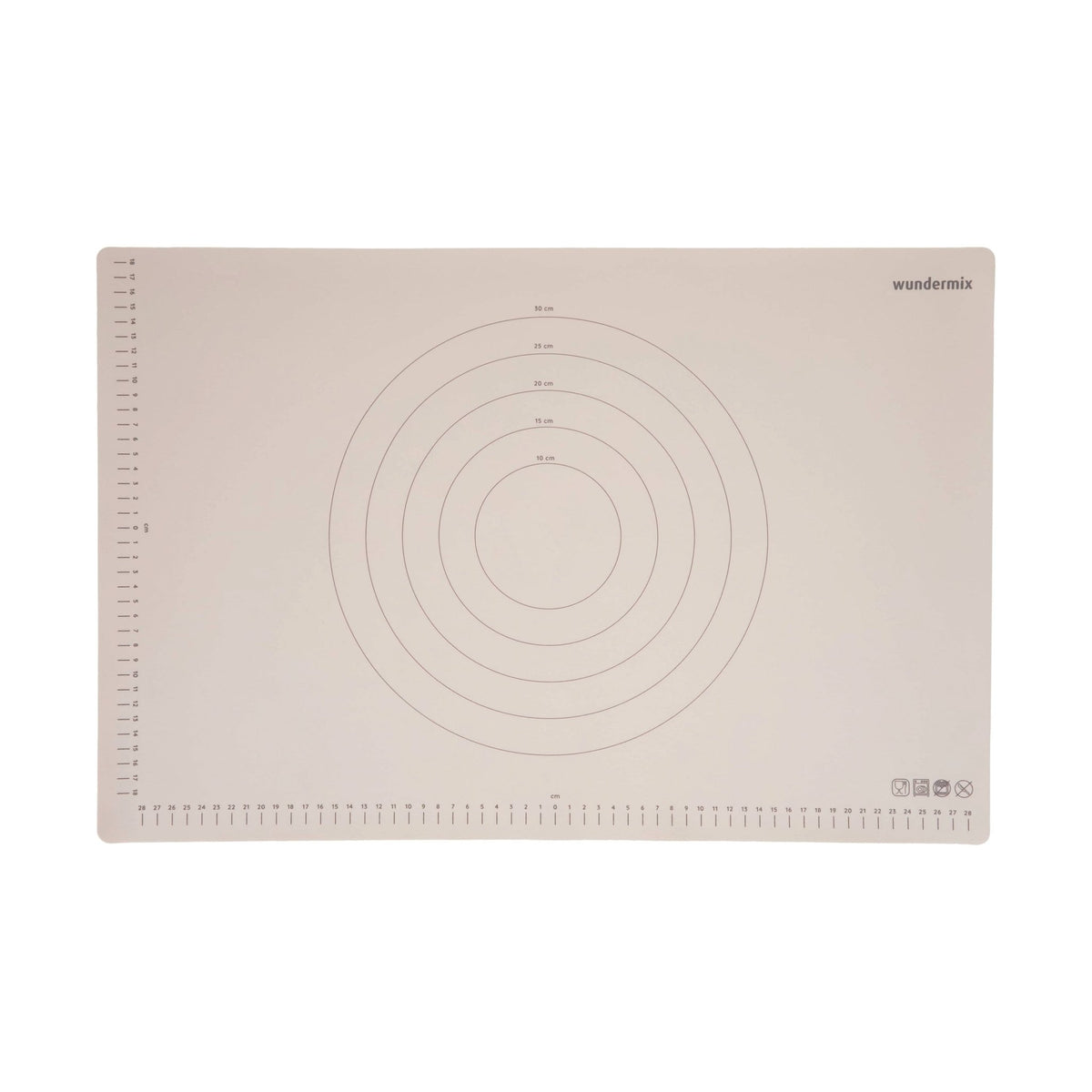 WunderMat® | Teigunterlage «Wundermix» | Premium - Teigmatte aus Silikon - Wundermix GmbH