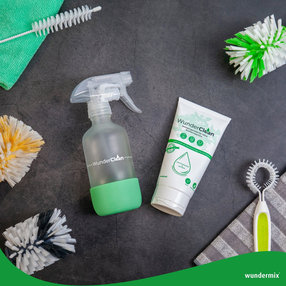 WunderClean «Starter - Set» | Reiniger + Sprühflasche - Wundermix GmbH