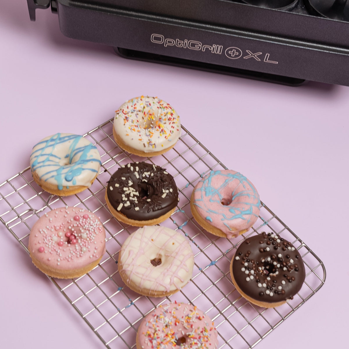ZauberFry - Donuteinsatz für Tefal OptiGrill XL - Wundermix GmbH