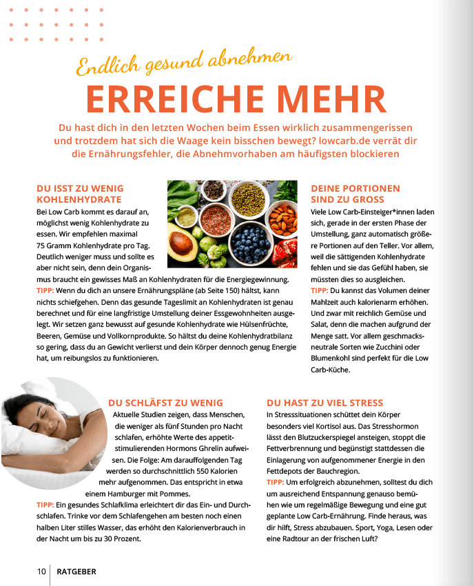 Low Carb - Leichter abnehmen - Wundermix GmbH