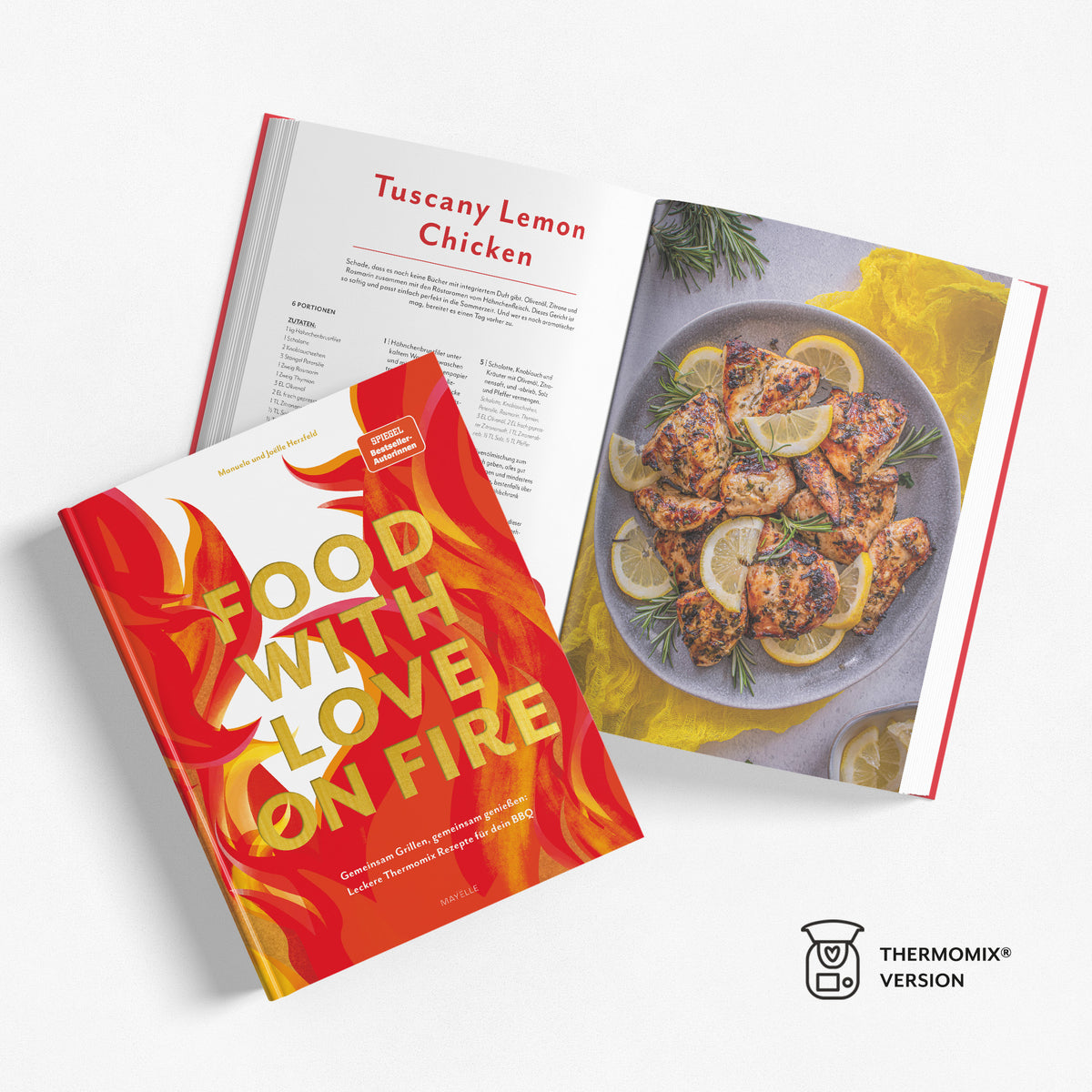 food with love on fire: Gemeinsam grillen, gemeinsam genießen - Thermomix - Ausführung - Wundermix GmbH
