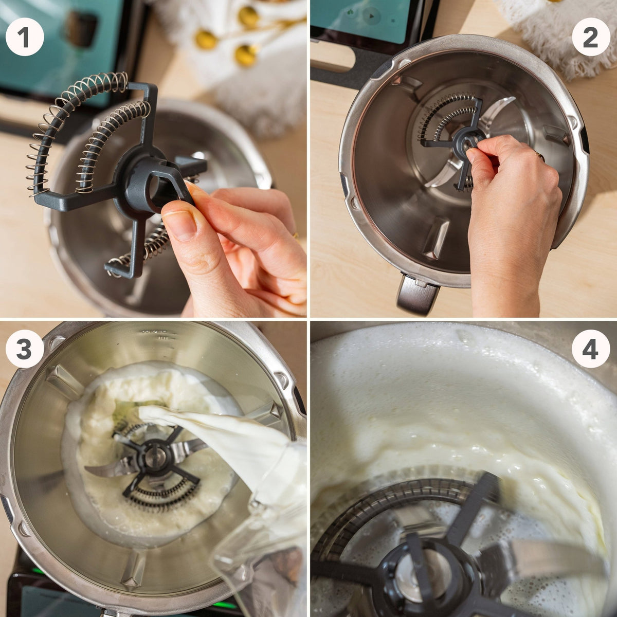 Milkimizer Milchschäumer für Monsieur Cuisine - Wundermix GmbH
