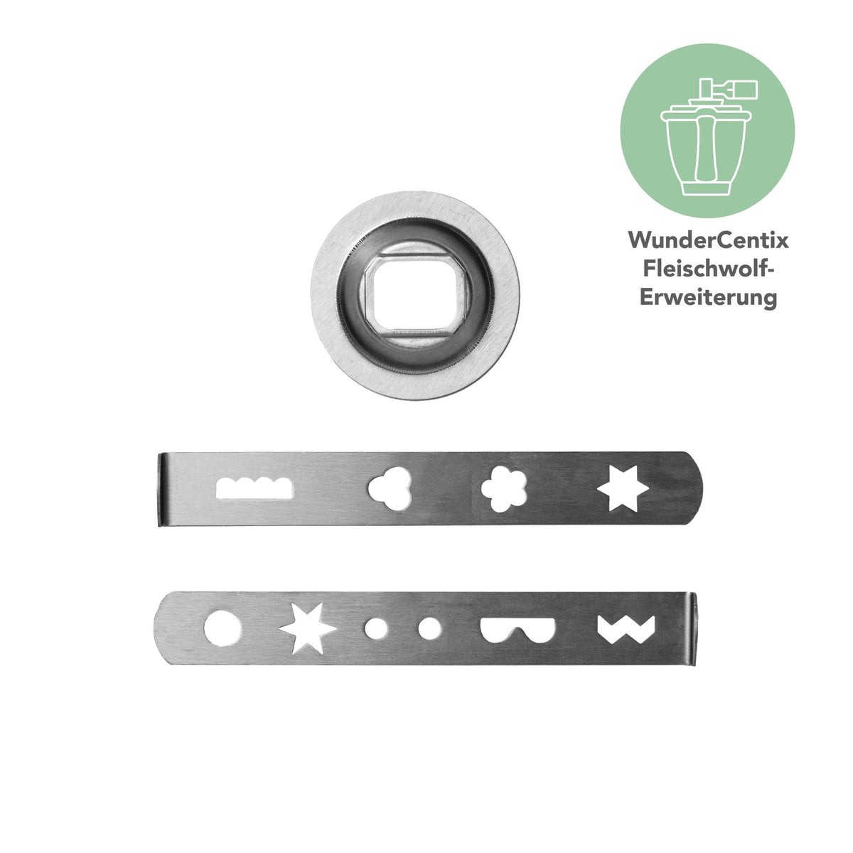 Spritzgebäck - Erweiterung für WunderCentix® Fleischwolf - Aufsatz - Wundermix GmbH