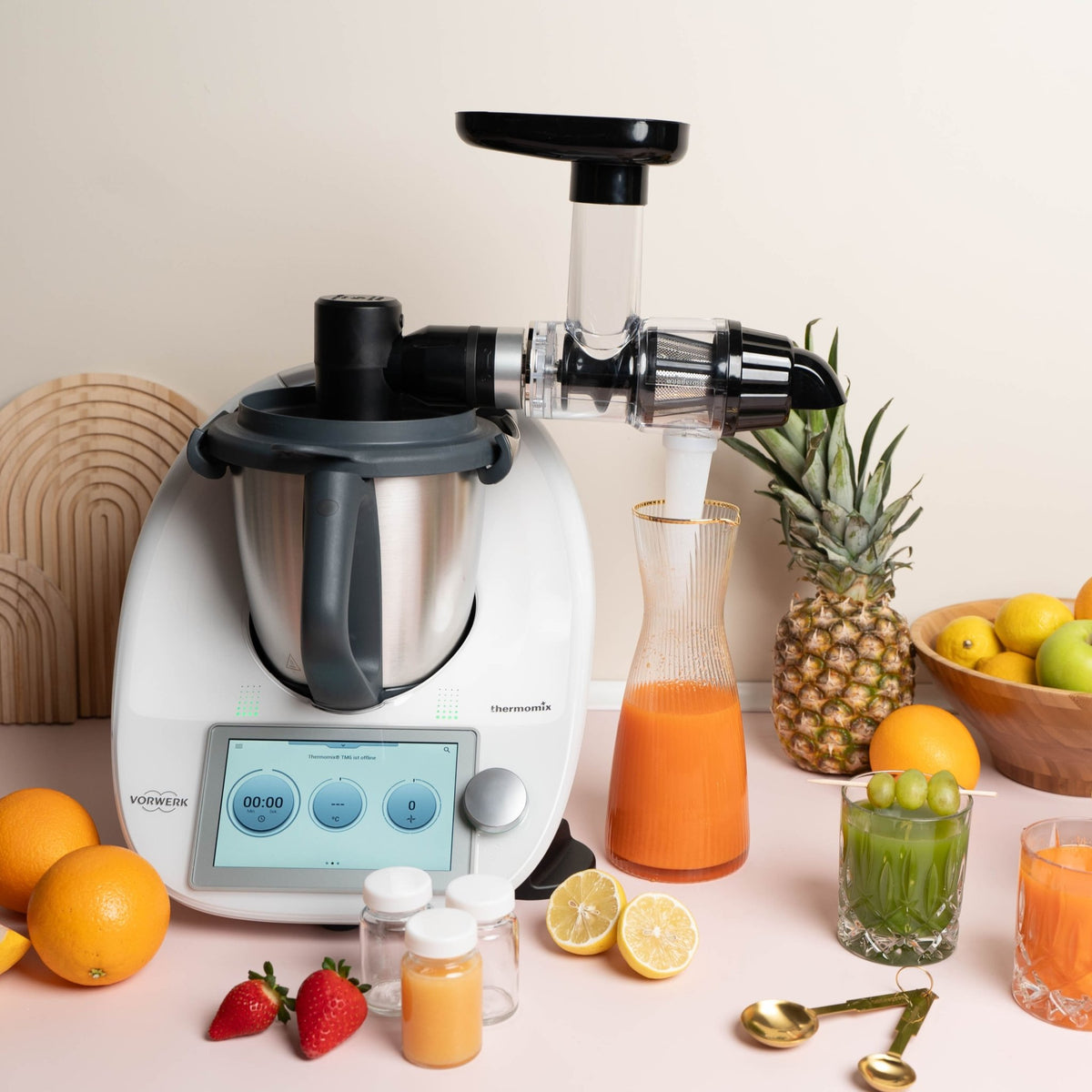 WunderCentix® | Starter - Set "Slow Juicer" für TM6, TM5 - Wundermix GmbH
