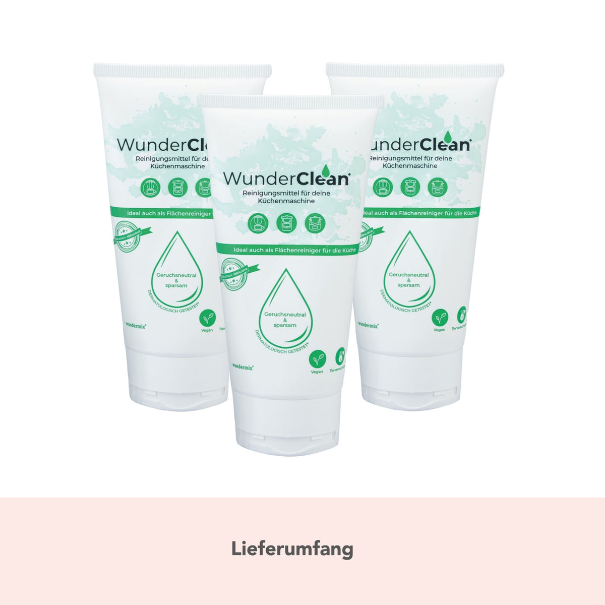 WunderClean Reiniger | Sparset | 3x150g - Wundermix GmbH