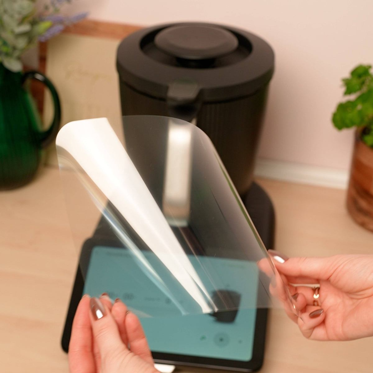 WunderScreen® | Hybrid - Glas Displayschutz für Thermomix TM7 - Wundermix GmbH