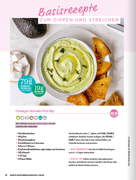 ZauberTopf Gold - Edition "Low Carb Express" - Ausgabe 01/2026 - Wundermix GmbH