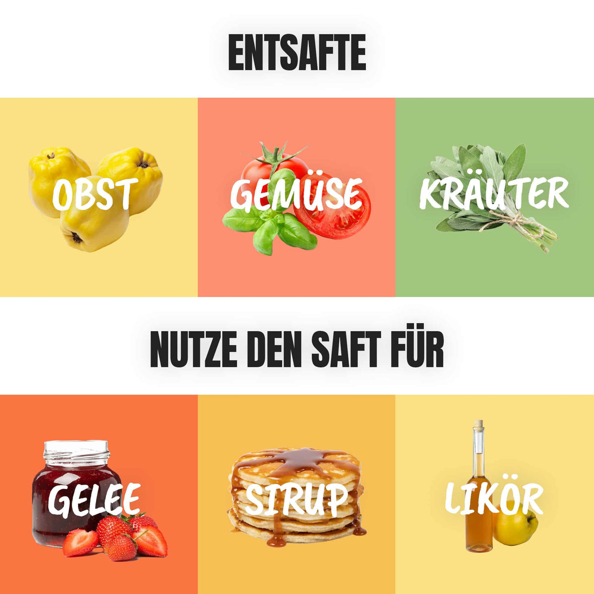 Dampfentsafter - Aufsatz von MixFino® für Thermomix TM6, TM5, TM31 und TM Friend - Wundermix GmbH