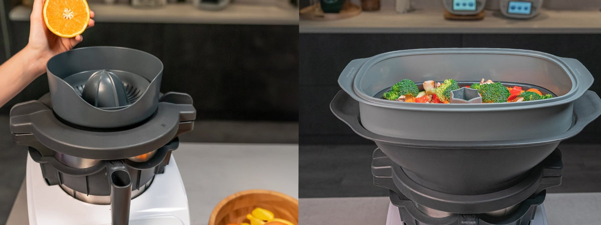 Dampfgar﻿en & Entsaften Monsieur Cuisine - Wundermix GmbH