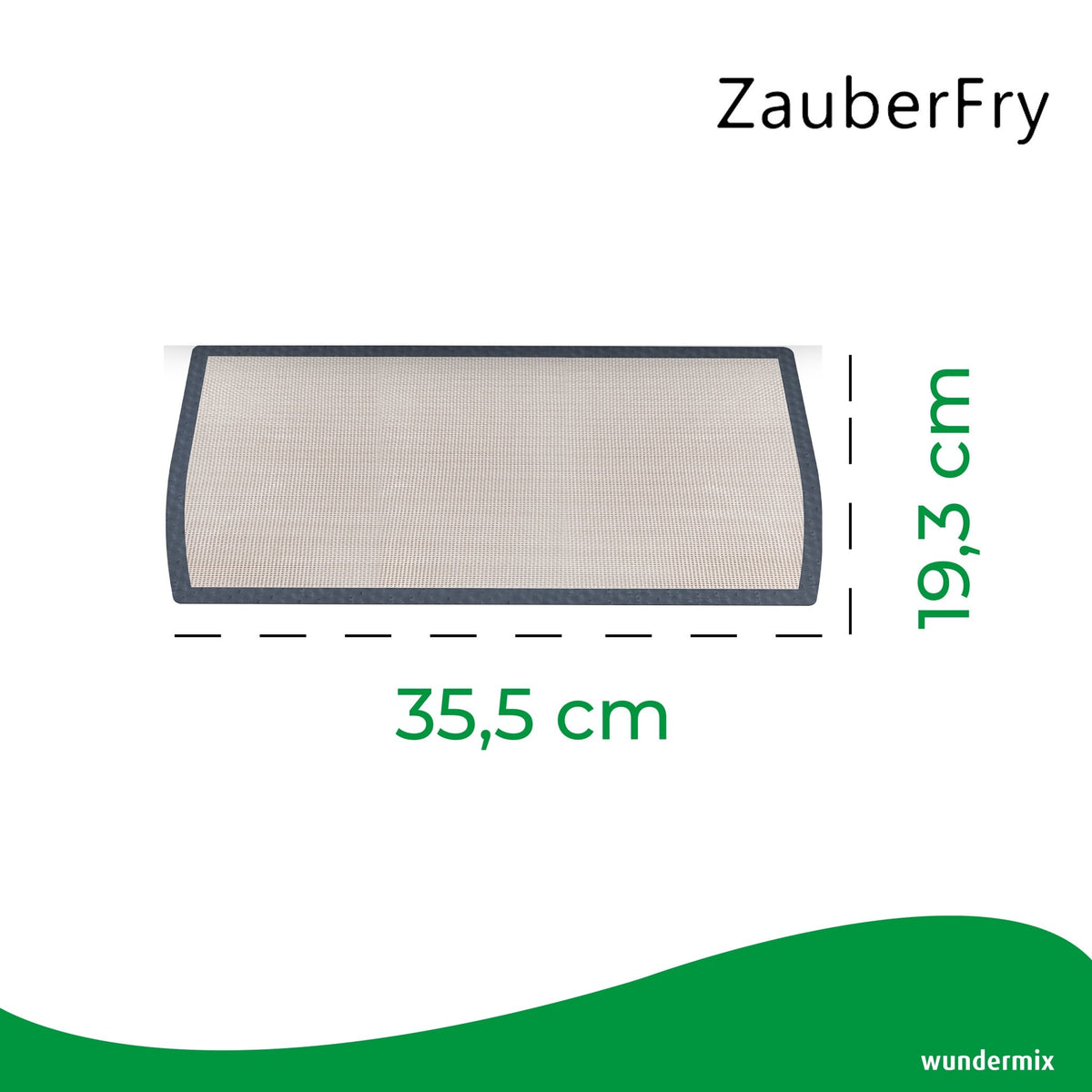 ZauberFry - Dauerbackmatten aus Silikon kompatibel mit Tefal OptiGrill XL - Wundermix GmbH