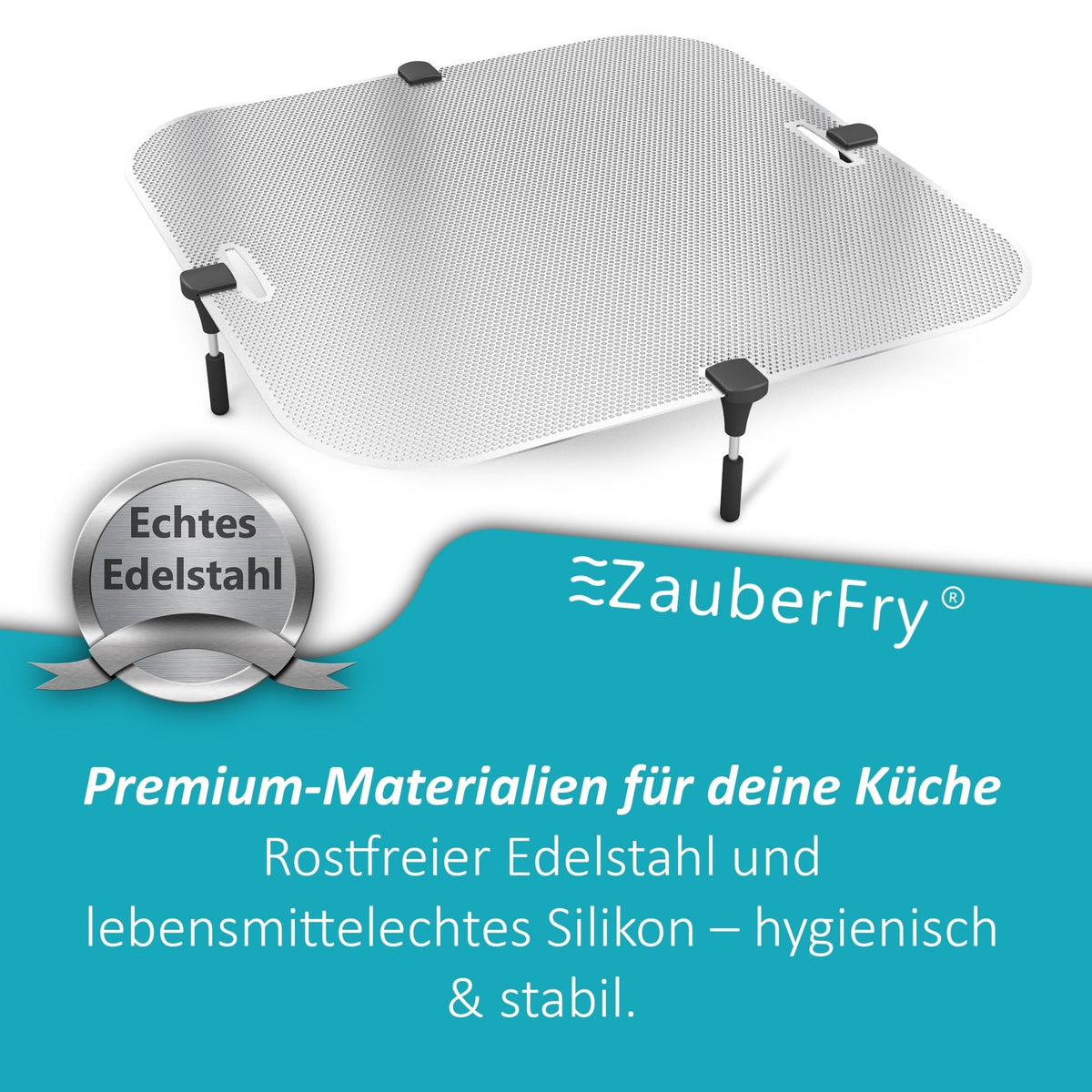 ZauberFry | Spritzschutz für Tefal Easy Fry XL Surface Airfryer - Wundermix GmbH