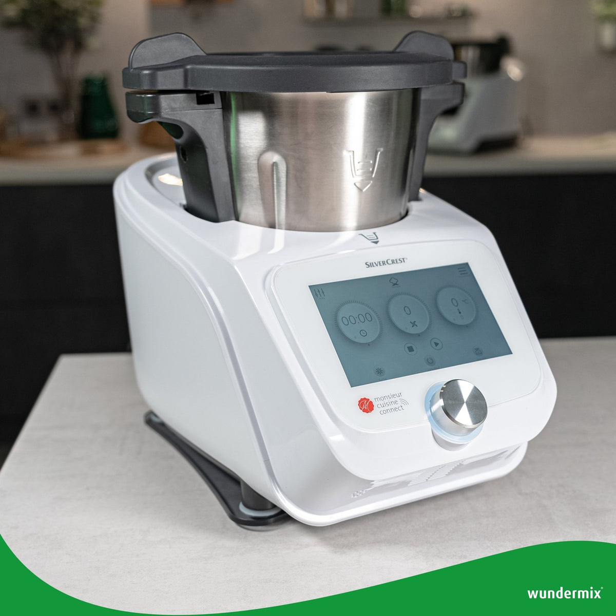 EasySlider® | Gleitbrett aus Acrylglas für Monsieur Cuisine - Wundermix GmbH