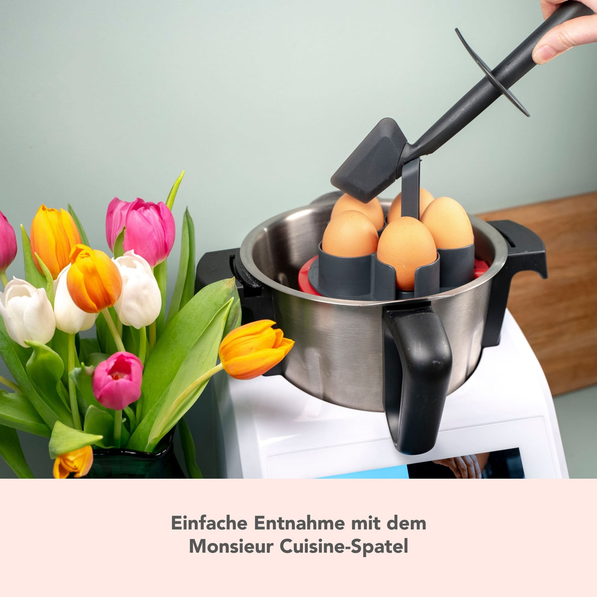 [B - Ware] EggPro® (mit Träger) | Eierhalter für Monsieur Cuisine - Wundermix GmbH