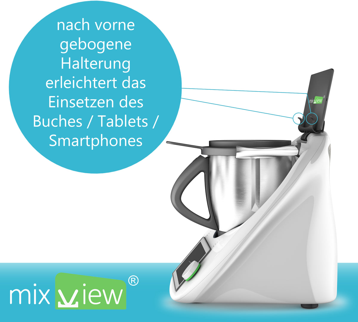 mixview® | Kochbuchhalter für TM6, TM5 - Wundermix GmbH