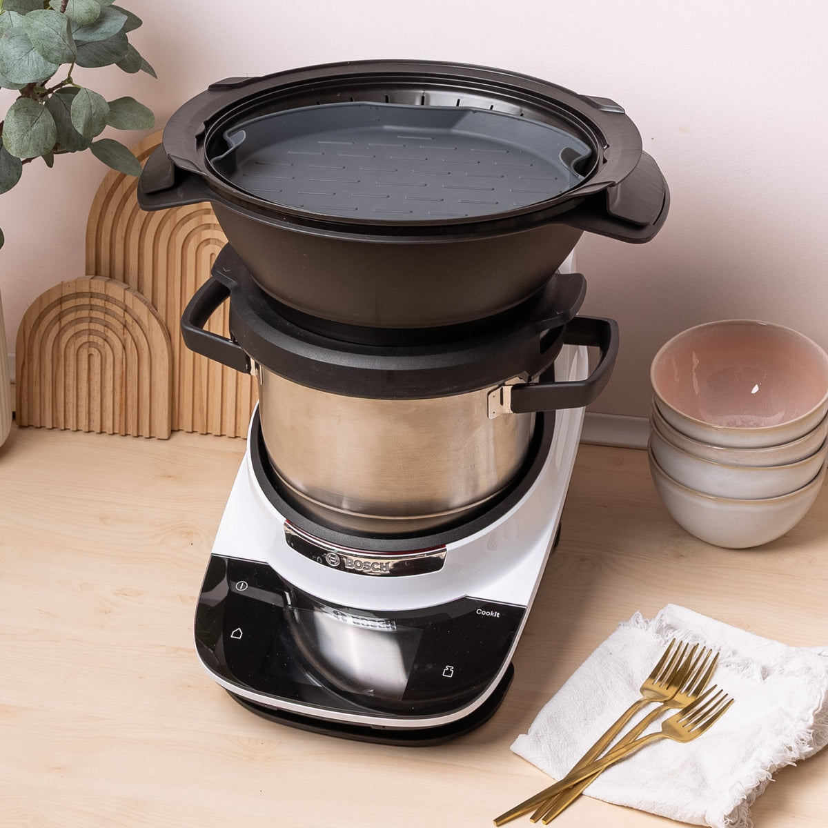 FlexiSteam® | Silikonform für Dampfgar - Aufsatz für Cookit - Wundermix GmbH