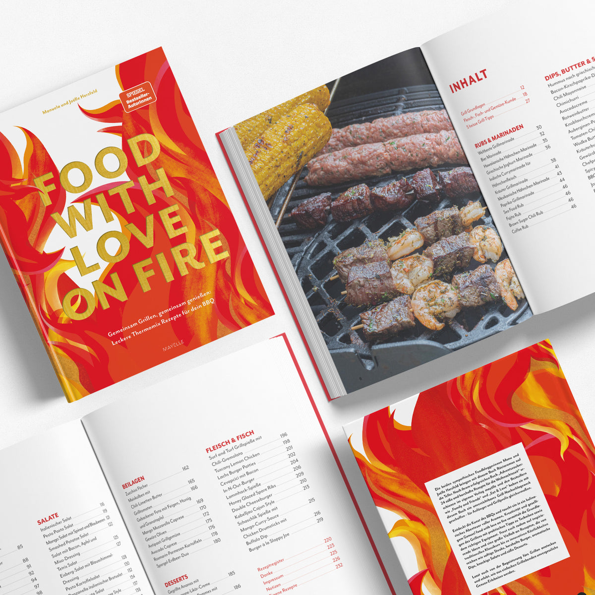 food with love on fire: Gemeinsam grillen, gemeinsam genießen - Thermomix - Ausführung - Wundermix GmbH