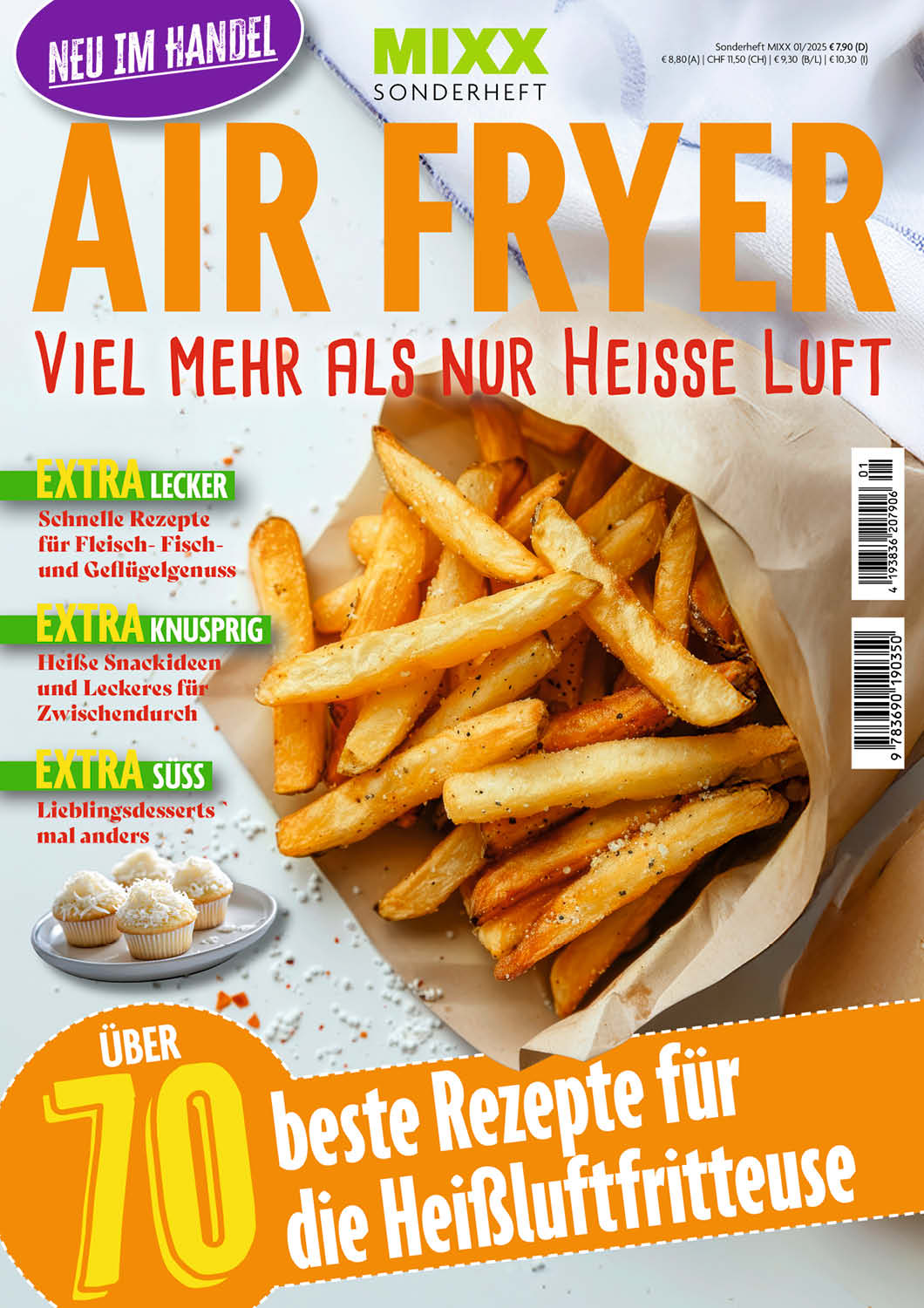 Zeitschrift MIXX Sonderheft AIR FRYER - Ausgabe 01/2025 - Wundermix GmbH