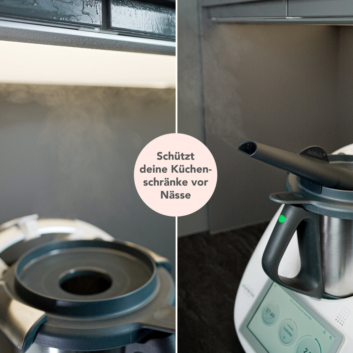 mixtaste® | Dampfumleiter - Kamin für Thermomix - Wundermix GmbH