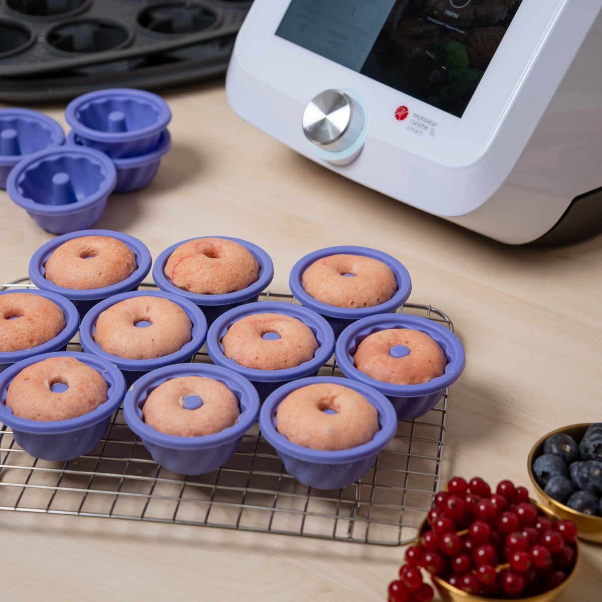 Muffinizer® | inkl. 10 Förmchen für Monsieur Cuisine Smart, Trend, Connect - Wundermix GmbH