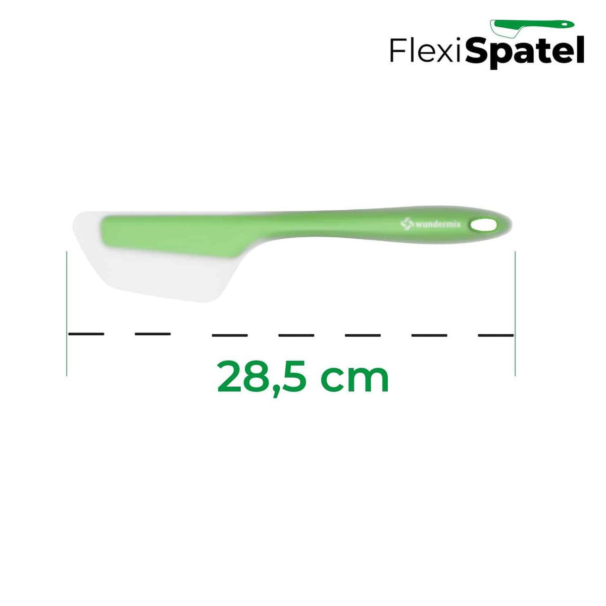 Flexi - Set für Monsieur Cuisine | Dampfgarform, FlexiSpatel Grün in klein + groß - Wundermix GmbH