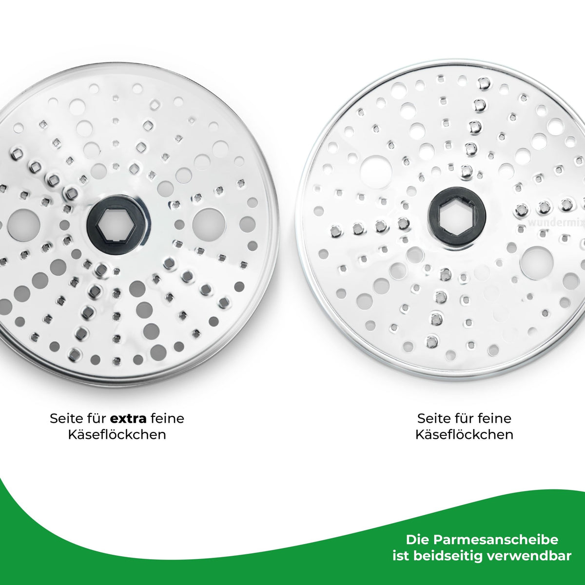 Parmesanscheibe für WunderSlicer Gemüseschneider - Wundermix GmbH