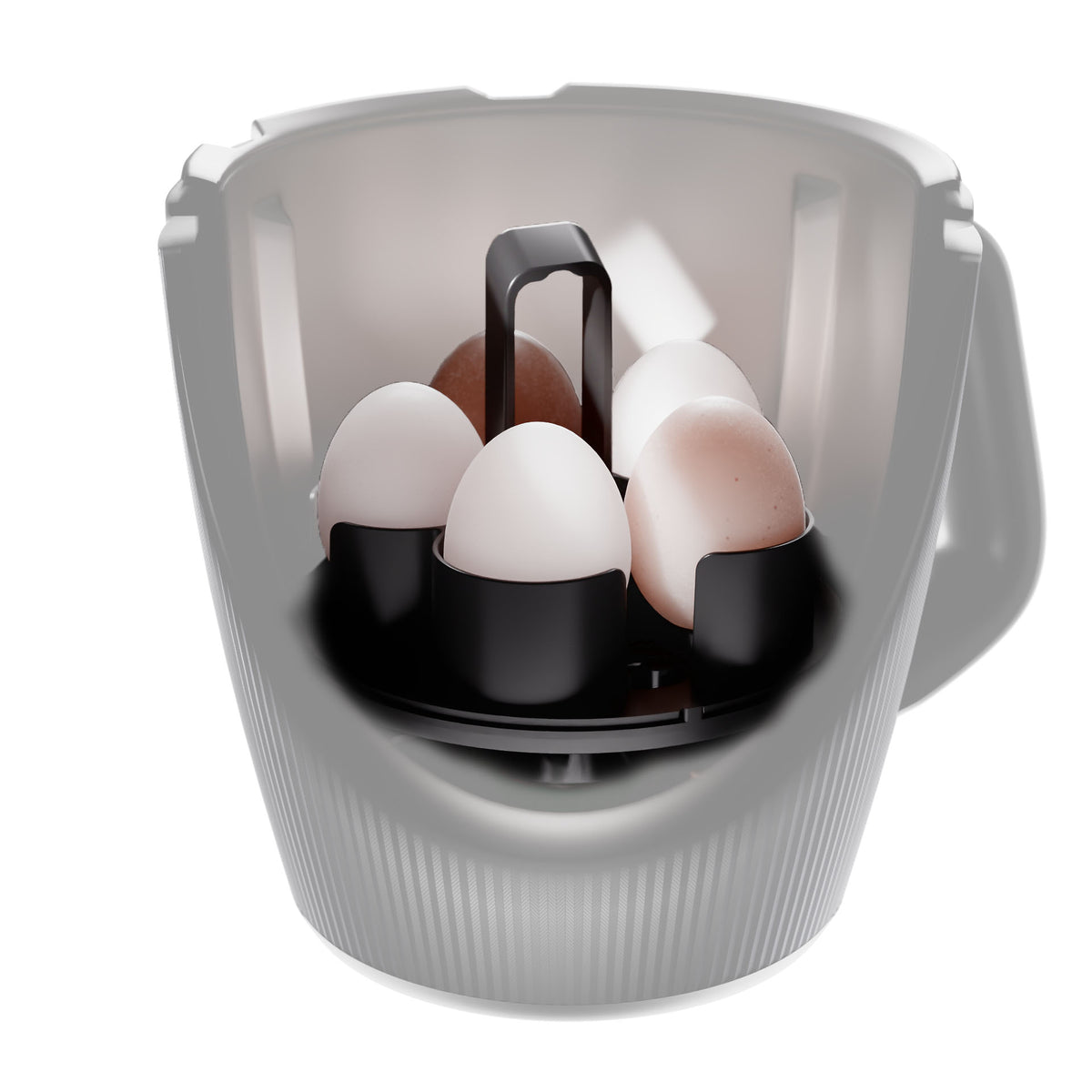 EggPro | Eierhalter - Aufsatz inkl. Träger für Thermomix TM7, TM6, TM5, TM31 - Wundermix GmbH