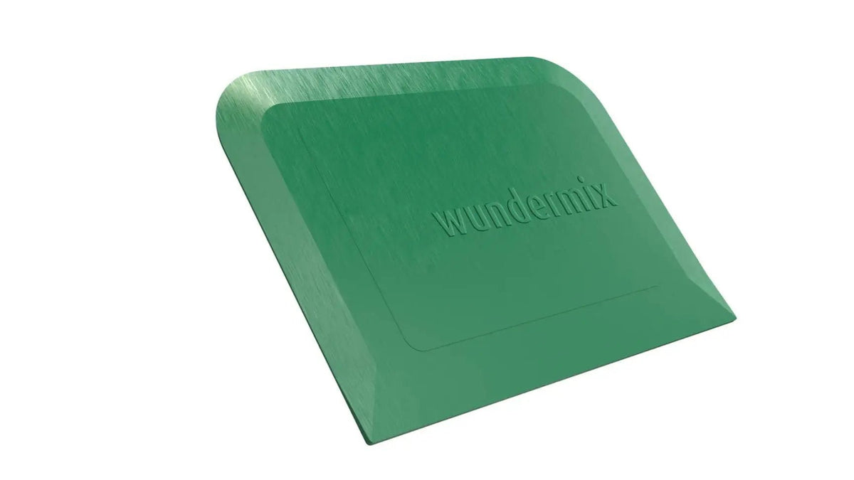 Teigschaberkarte «Wundermix» | 13 x 9 cm | Farbe: grün - Wundermix GmbH