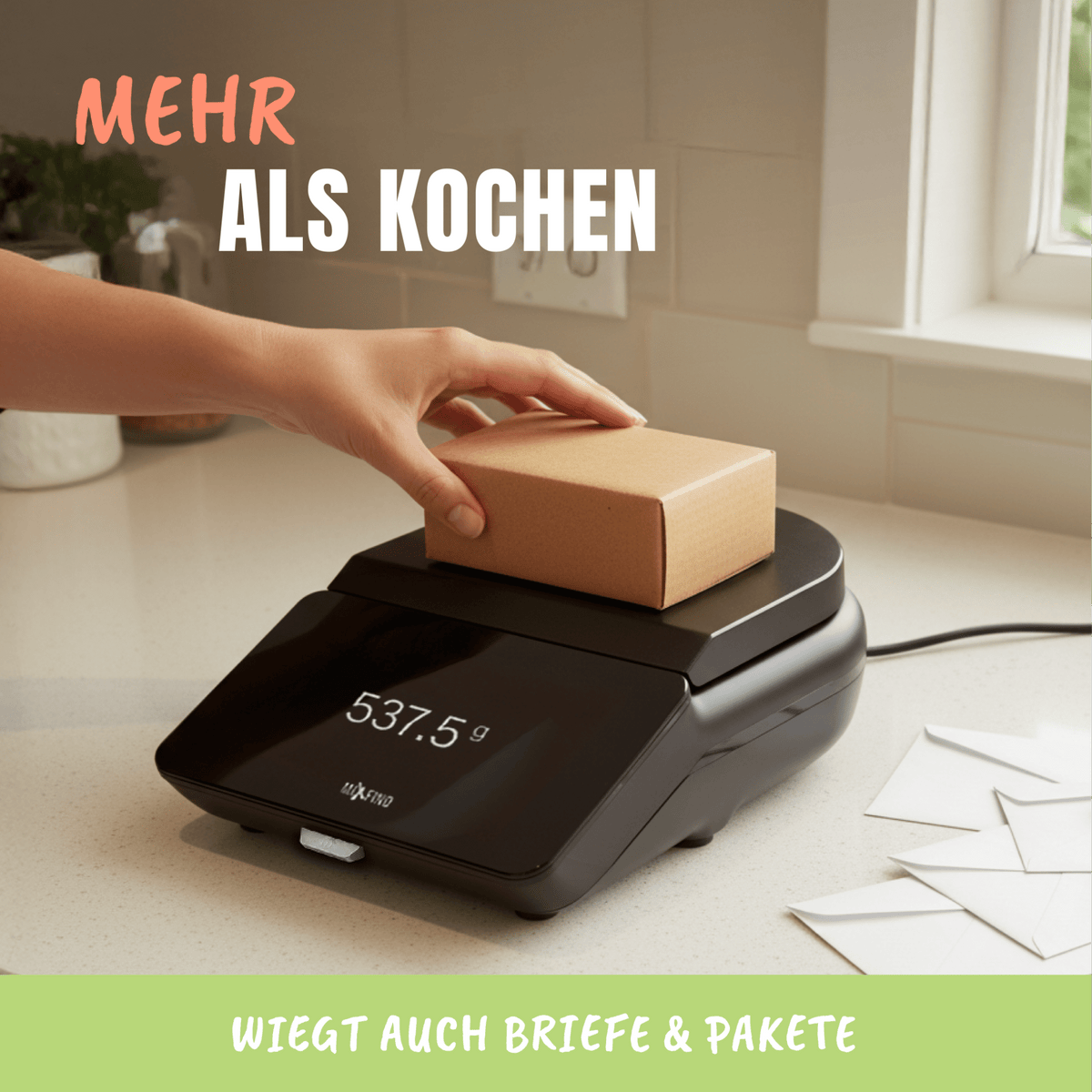 WiegeBase von MixFino® | Wiege - Aufsatz & Schutz für Thermomix TM7 - Wundermix GmbH