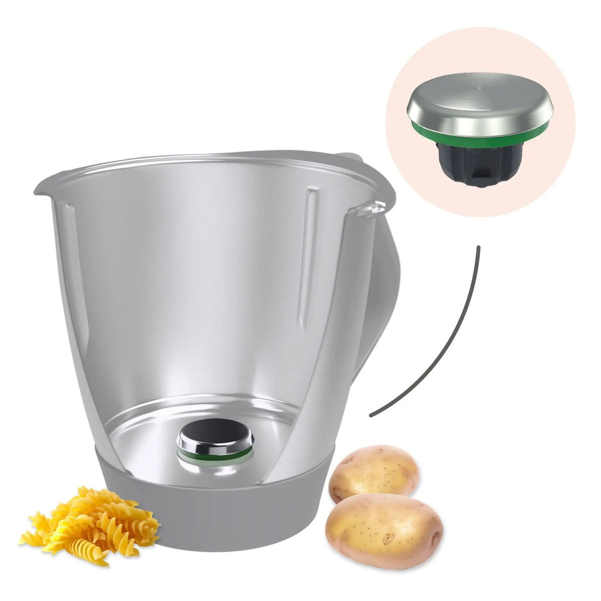 [B - Ware] WunderCap® | Der revolutionäre Thermomix - Messerersatz - Wundermix GmbH