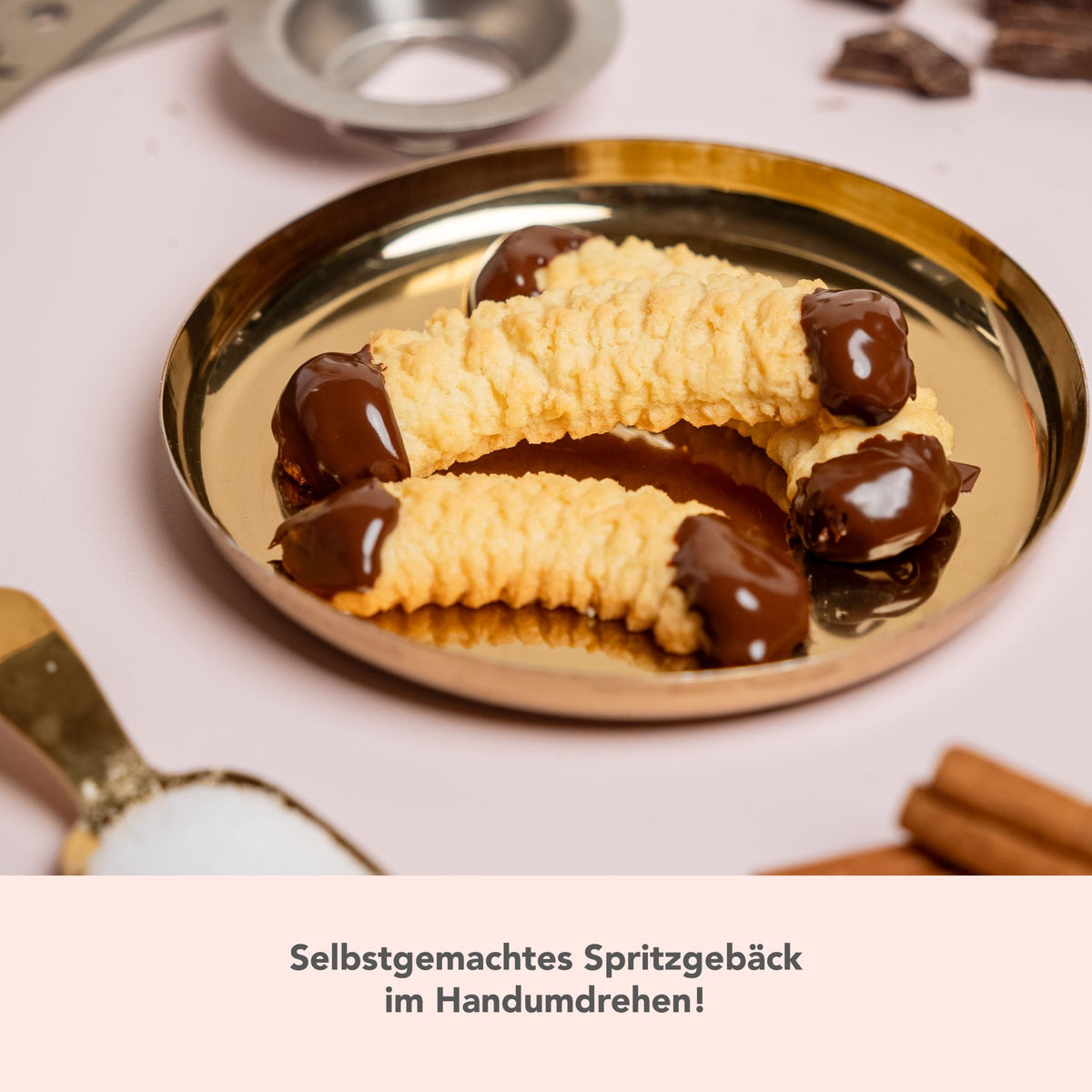 Spritzgebäck - Erweiterung für WunderCentix® Fleischwolf - Aufsatz - Wundermix GmbH