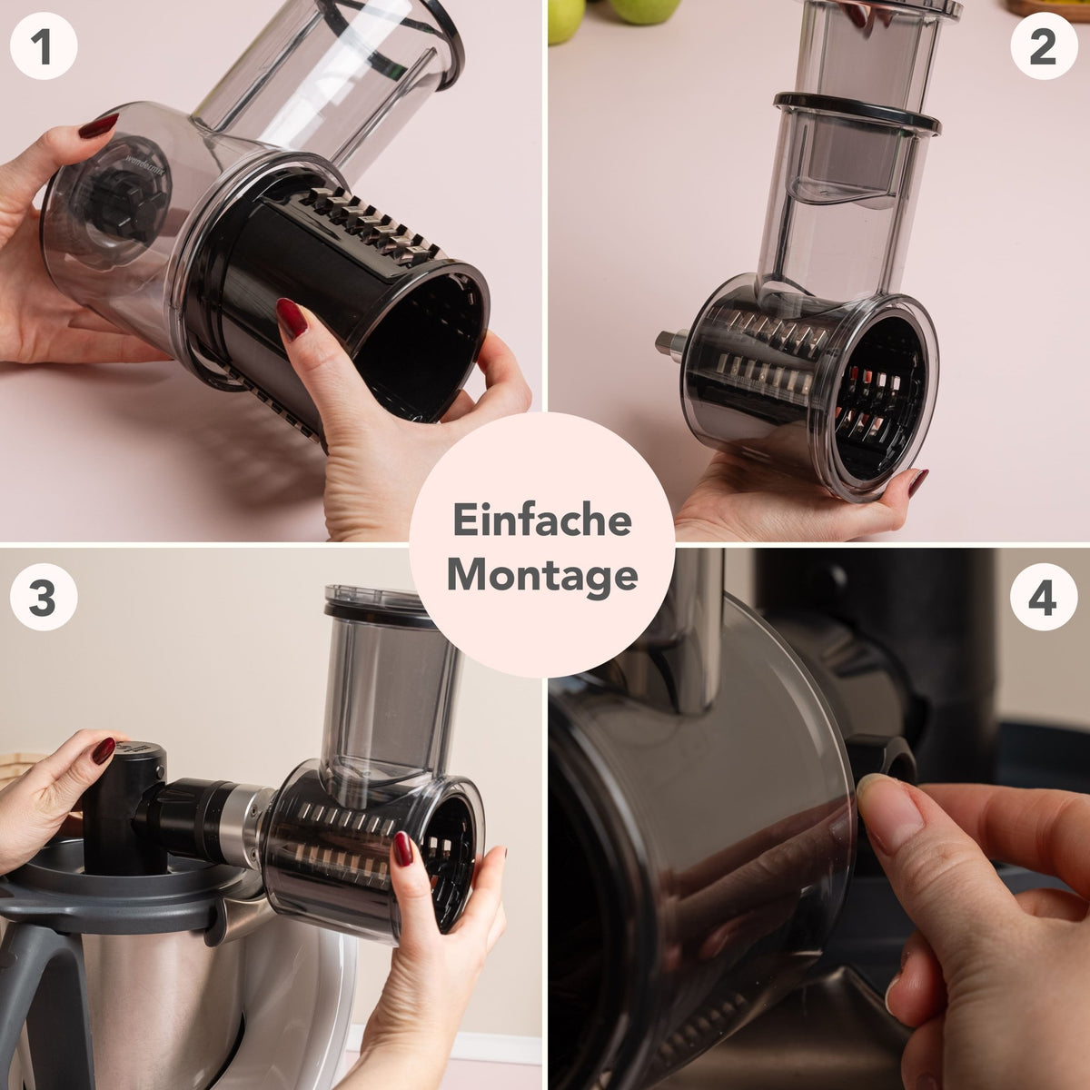 WunderCentix® | Starter - Set "Gemüseschneider" für TM6, TM5 - Wundermix GmbH