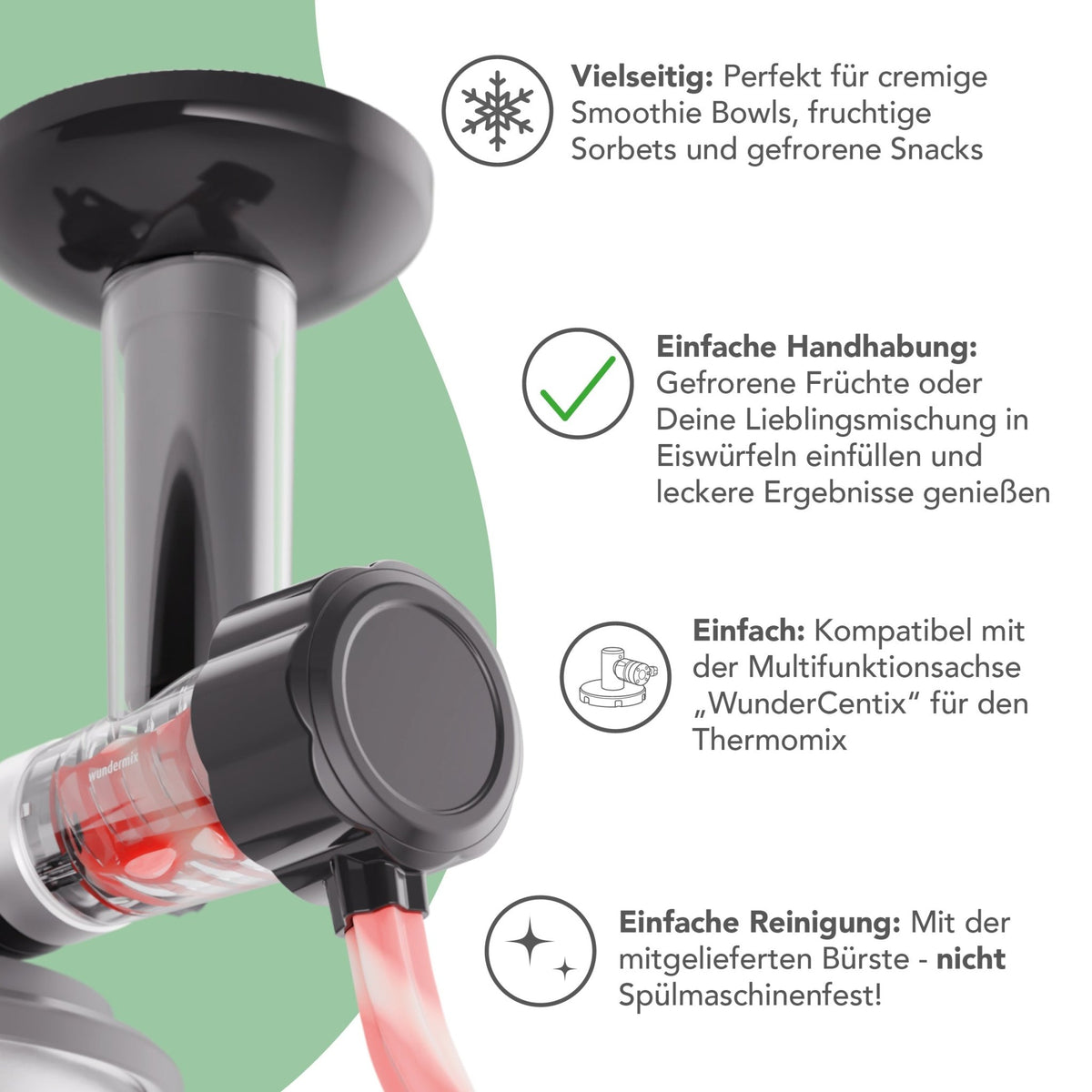 WunderCentix® Starter - Set "Softeis" für TM6, TM5 - Wundermix GmbH