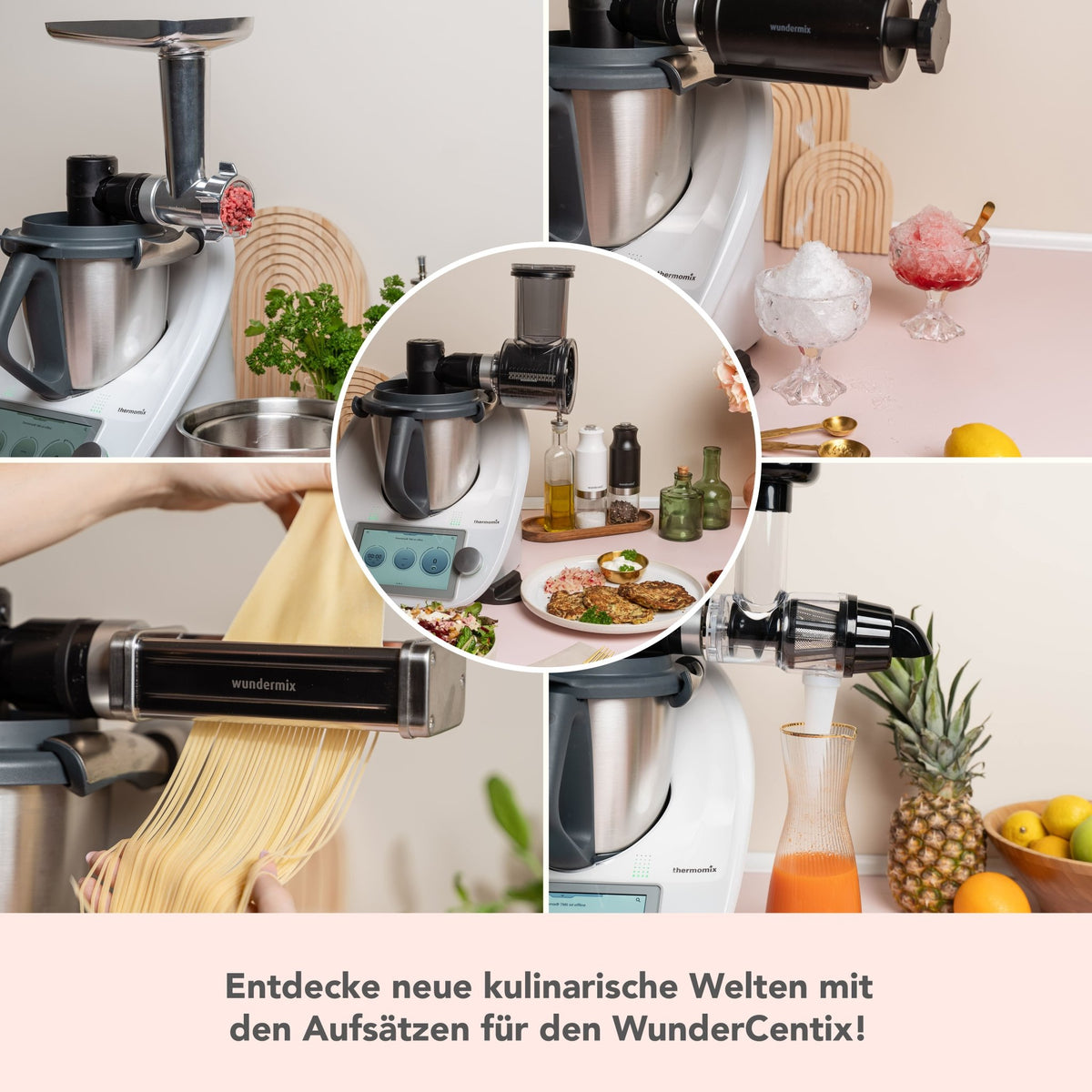 [B - Ware] WunderCentix® | Multifunktionsachse für Thermomix TM6, TM5 - Wundermix GmbH
