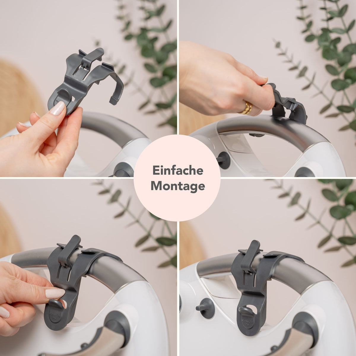 WunderClip® Pro | Deckelhalter für Thermomix TM6, TM5 - Wundermix GmbH