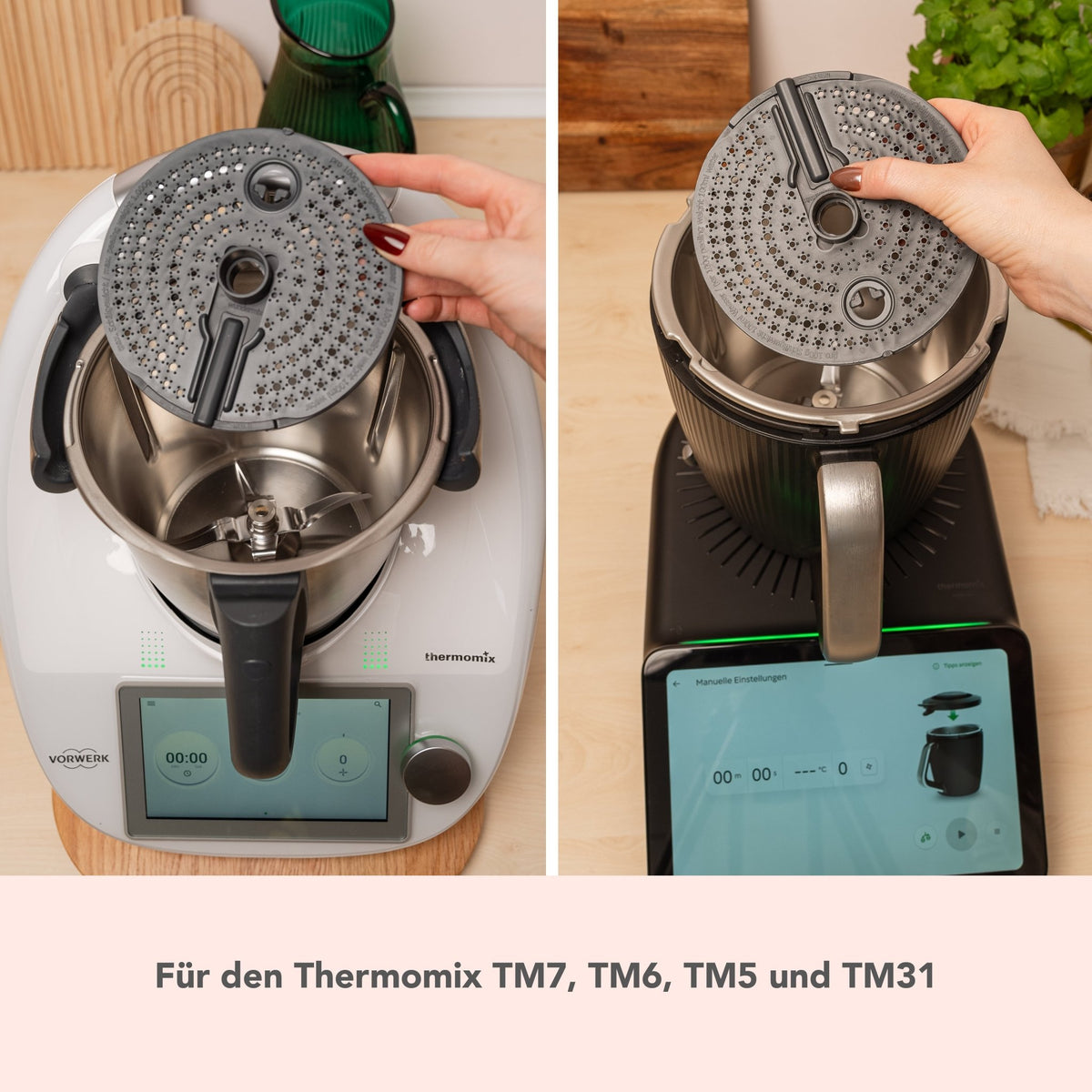 [B - Ware] WunderPeeler® | V2 | Kartoffelschäler - Aufsatz für Thermomix TM6, TM5, TM31 - Wundermix GmbH
