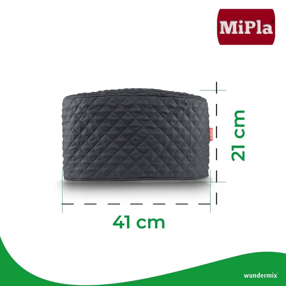 MiPla® | Warmhaltehaube L für Garbehälter + Gareinsatz | Thermomix & Monsieur Cuisine - Wundermix GmbH