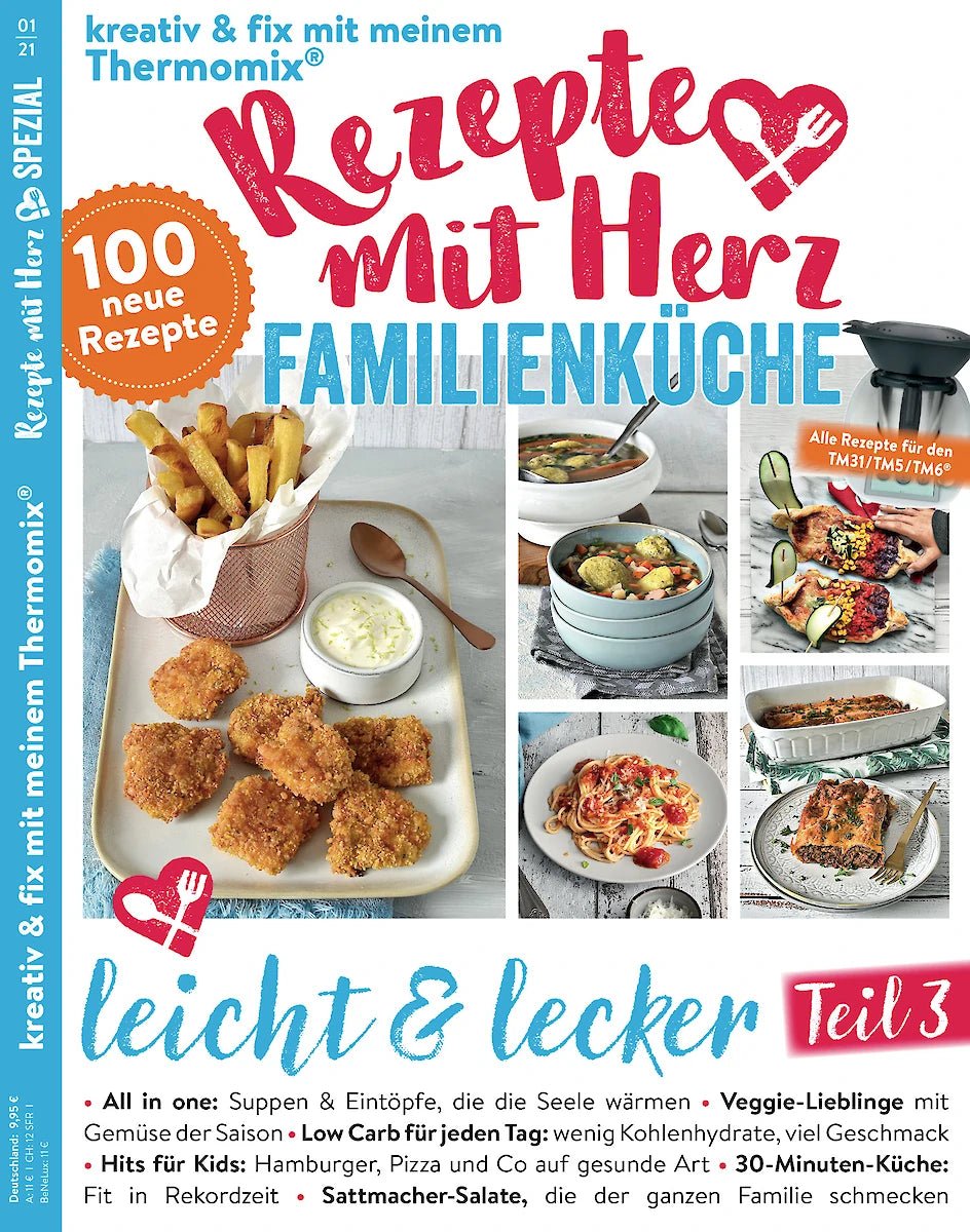 Rezepte mit Herz Spezial «Familienküche» | Ausgabe 01/2021 - Wundermix GmbH
